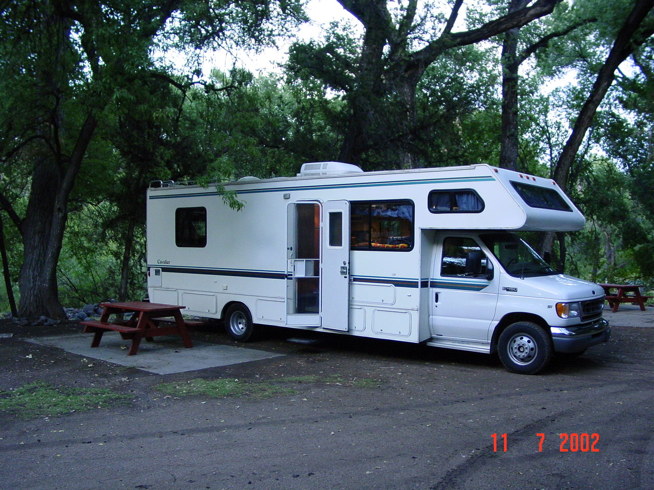 Picture of our road trip vehicle of choice: our RV