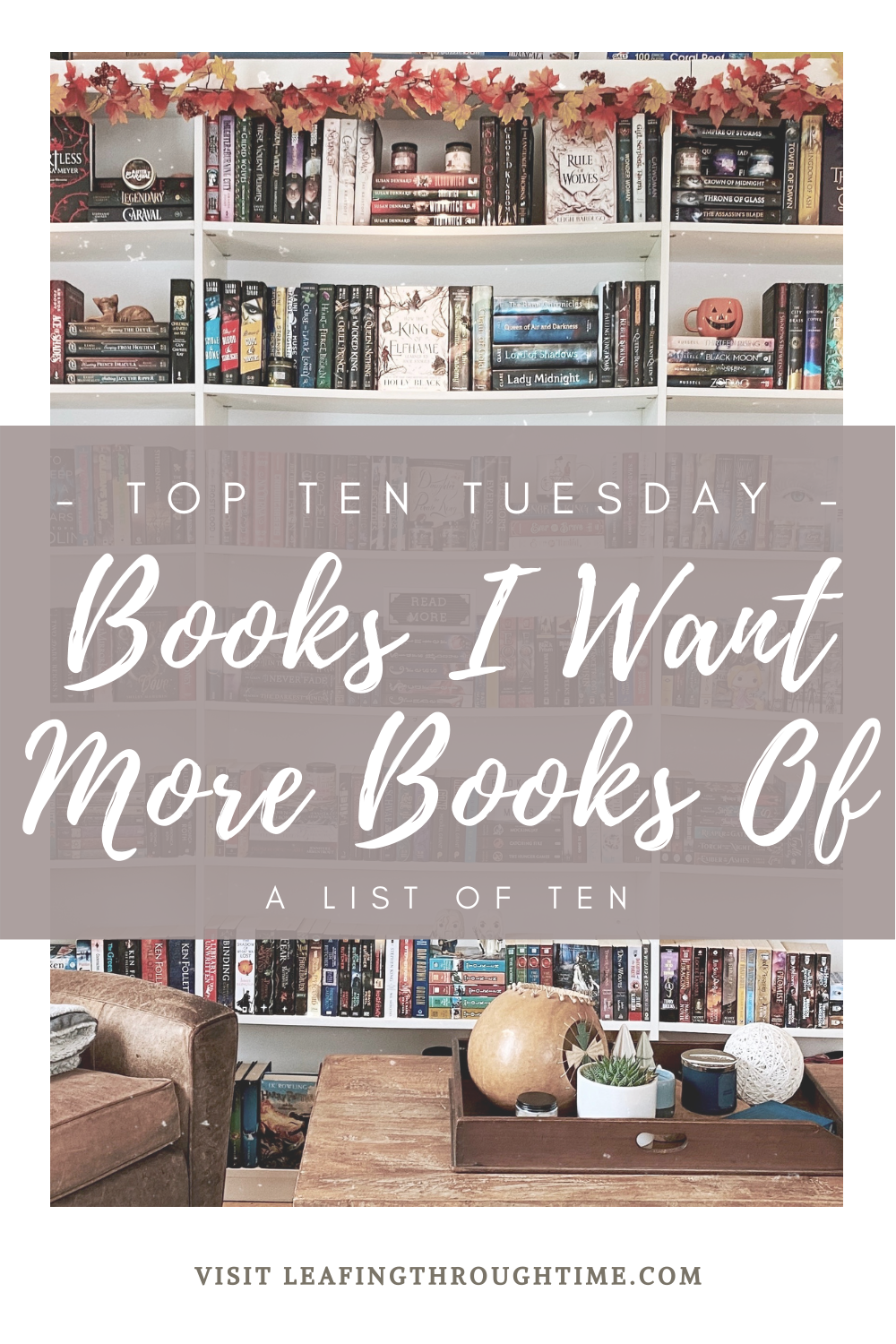 TTT – Books I Want More Books Of