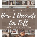 How I decorate for fall cover image