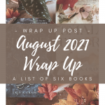 August 2021 reading wrap up cover image